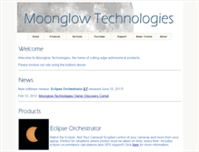 Tablet Screenshot of moonglowtech.com